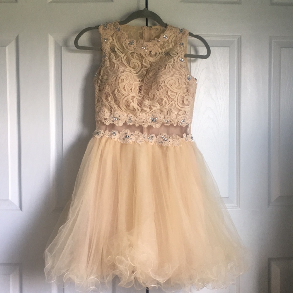 Tulle homecoming dress